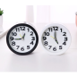Quartz Travel Alarm Clock ECO – Round White Quartz Travel Alarm Clock ECO – Round White