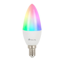 Ampoule connectée NGS RGB+W 5 W E14 | Smarty