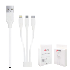 Câble 3-en-1 Mayline 20 W 1 m | Smarty