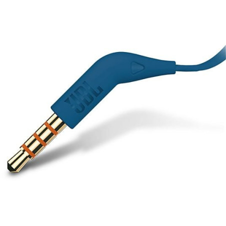 JBL Écouteurs filaires Tune 110 JBLT110BLU – Jack 3,5 mm Bleu