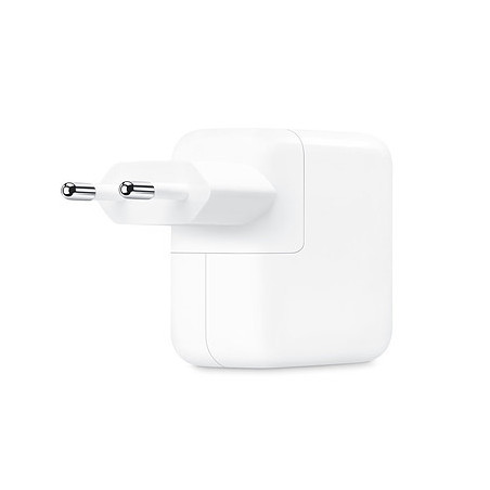 Apple Chargeur double USB-C MW2K3ZM/A – 35 W