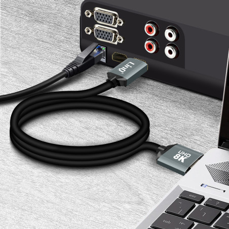 HDMI Cable LinQ 8K1.5M – 8K, 1.5m