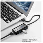 UGREEN USB 4-in-1 Adapter 20265 – 3x USB 3.0 RJ45 Gigabit