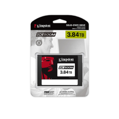2.5-inch SSD Kingston DC500 – 3.84TB SATA III 3D TLC