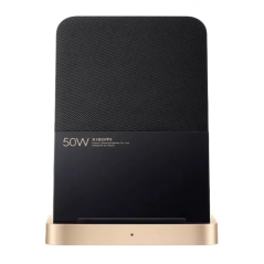 Xiaomi Support magnétique chargeur sans fil – 50 W Noir/Or