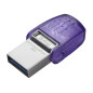 USB Flash Drive Kingston DataTraveler microDuo 3C – 64GB USB + USB-C Purple