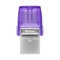 USB Flash Drive Kingston DataTraveler microDuo 3C – 64GB USB + USB-C Purple