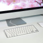 Wired Ultra-Slim Keyboard ECO – Mac/Windows QWERTY + AZERTY Silver Wired Ultra-Slim Keyboard ECO – Mac/Windows QWERTY + AZERTY Silver