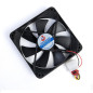 Cooling Fan ECO 1225 – 12cm 4-Pin Cooling Fan ECO 1225 – 12cm 4-Pin