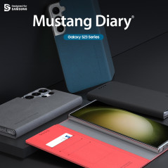 Étui Araree Mustang Diary Galaxy S23 Plus