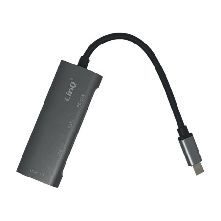 USB-C Hub LinQ TPC3056 – 4-in-1 USB 3.0 + USB 2.0 + USB-C + PD