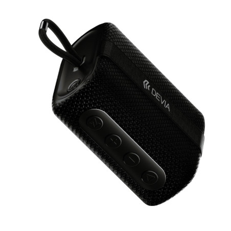 Enceinte Bluetooth à lanière Devia Kintone Series O-A2 – Noir