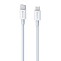 Câble USB-C vers Lightning Devia Smart Series – 1 m PD 20V/3A Blanc