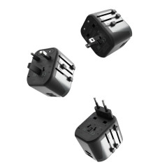Adaptateur voyage Devia 2 USB 5V 2,4A | Smarty