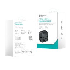 Adaptateur voyage Devia 2 USB 5V 2,4A | Smarty