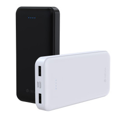 Batterie externe Devia 20 000 mAh blanc | Smarty