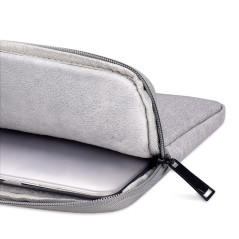 Housse MacBook/PC 13,3-14,2 gris | Smarty