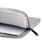 Housse intérieure Devia Justyle Business – MacBook/PC 13,3 à 14,2 pouces Gris clair