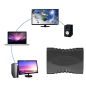 Adaptateur HDMI femelle vers femelle ECO – Noir Adaptateur HDMI femelle vers femelle ECO – Noir