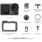DJI Caméra d'action Osmo Action 3 Standard Combo – Noir