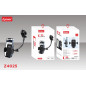 Support téléphone voiture à ventouse D-power Z4025 – Noir