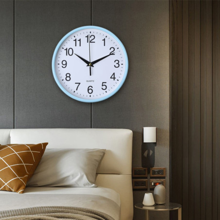 Horloge murale ECO – 30 x 30 cm Blanche
