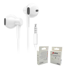 Écouteurs Mayline jack 3,5 mm blancs | Smarty