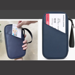 Porte-monnaie porte-cartes RFID noir | Smarty