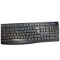 Clavier sans fil antibactérien Pixika PXKCARE – QWERTY anglais Noir
