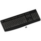 Clavier sans fil antibactérien Pixika PXKCARE – QWERTY anglais Noir
