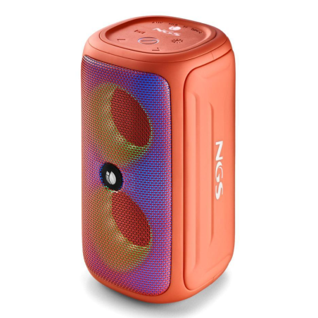 Enceinte Bluetooth NGS Roller Beast – IPX5 32W Orange