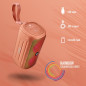 Enceinte Bluetooth NGS Roller Beast – IPX5 32W Orange Enceinte Bluetooth NGS Roller Beast – IPX5 32W Orange