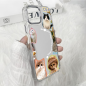 Coque de Protection de silicone Miroir avec image de chat pour iPhone — ECO · Smarty Paris 18e