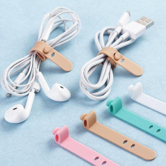 ECO Silicone Cable and Earphone Organizer