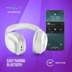 Casque sans fil NGS Artica Wrath blanc | Smarty