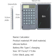 Calculatrice bloc-notes LCD 6 pouces | Smarty Paris