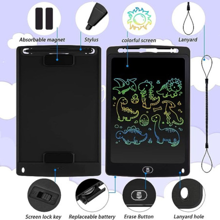 ECO LCD Writing Tablet – 10.5-inch Black