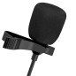 Microphone filaire Devia Smart Series - Jack 3,5 mm Noir Microphone filaire Devia Smart Series - Jack 3,5 mm Noir