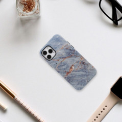 Coque Mayline marbrée rose pour iPhone | Smarty