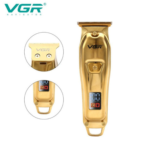Tondeuse à cheveux sans fil VGR V-965 – Or