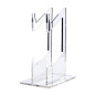 Support de contrôleur de jeu ECO en acrylique – Double rangement transparent Support de contrôleur de jeu ECO en acrylique – Double rangement transparent