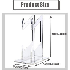 Support manette acrylique double rangement | Smarty
