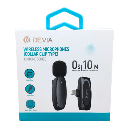 Microphone sans fil Devia Kintone Series – Lightning