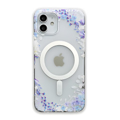MagSafe iPhone Case Mayline Flower-04 Purple | Smarty