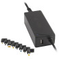 Universal Laptop Charger NGS – 45W 8 Tips Black Universal Laptop Charger NGS – 45W 8 Tips Black