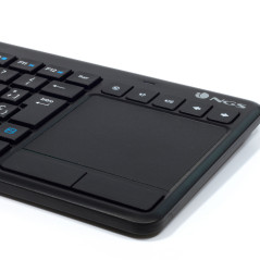 Clavier sans fil NGS AZERTY avec pavé tactile | Smarty