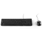 Wired Keyboard and Mouse Combo NGS COCOAKITFRENCH – AZERTY Black Wired Keyboard and Mouse Combo NGS COCOAKITFRENCH – AZERTY Black