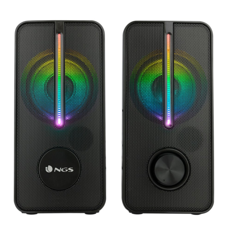 Enceinte NGS USB LED RGB – 20 W Noir Enceinte NGS USB LED RGB – 20 W Noir