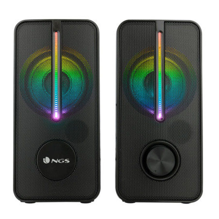 Enceinte NGS USB LED RGB 20 W Noir | Smarty