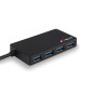 USB Hub NGS iHub 3.0 – 4 Ports Black USB Hub NGS iHub 3.0 – 4 Ports Black